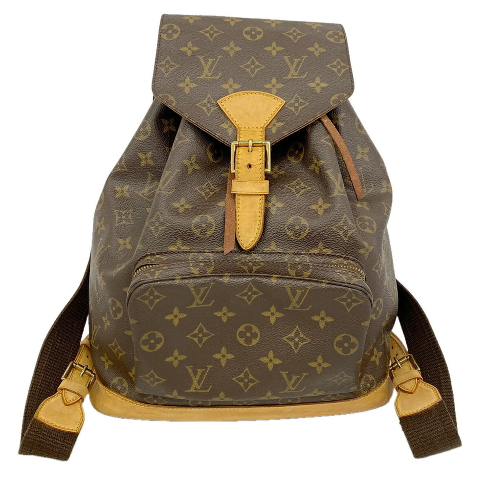 LOUIS VUITTON Authentic Brown Monogram Backpack